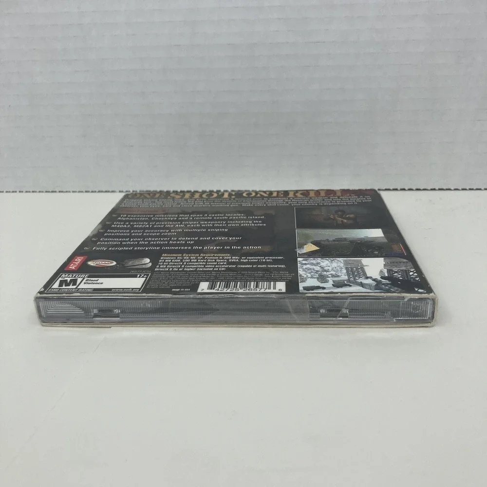 CTU: Marine Sharpshooter One Shot One Kill (PC, 2003) NWT Sealed ATARI